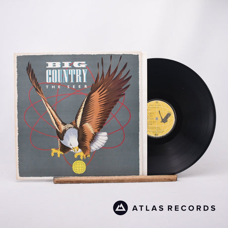 Big Country The Seer LP Vinyl Record - Front Cover & Record