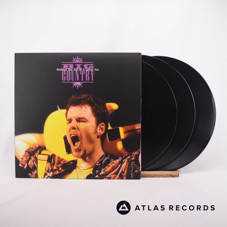 Big Country Without The Aid Of A Safety Net 3 x LP Vinyl Record - Front Cover & Record