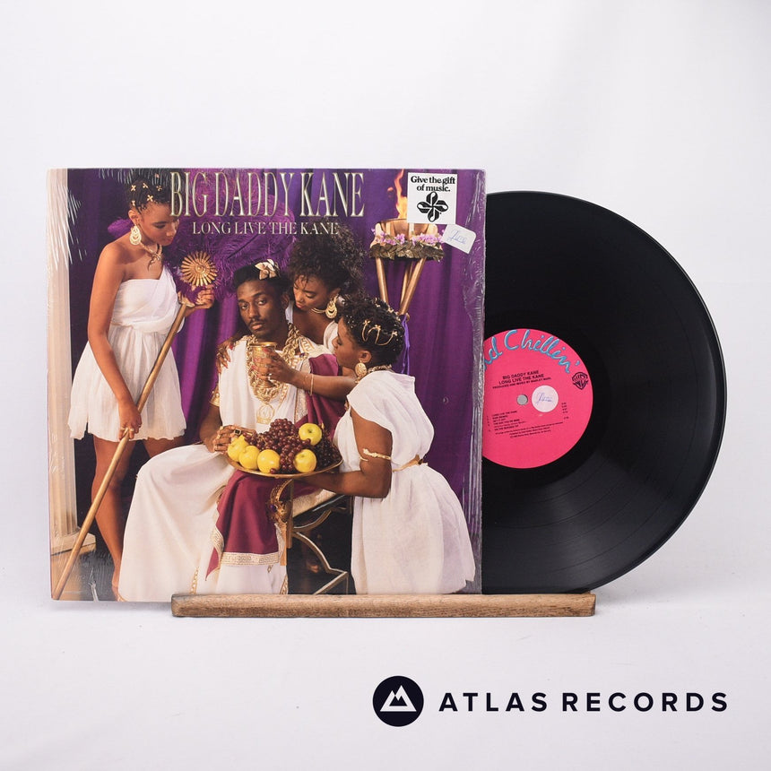 Big Daddy Kane Long Live The Kane LP Vinyl Record - Front Cover & Record