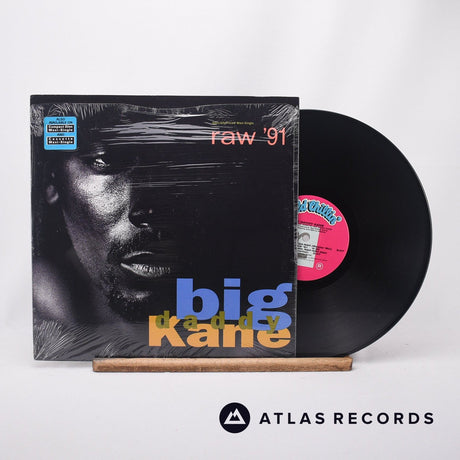 Big Daddy Kane Raw '91 12" Vinyl Record - Front Cover & Record