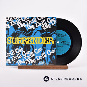 Big Drill Car Surrender 7" Vinyl Record - Front Cover & Record