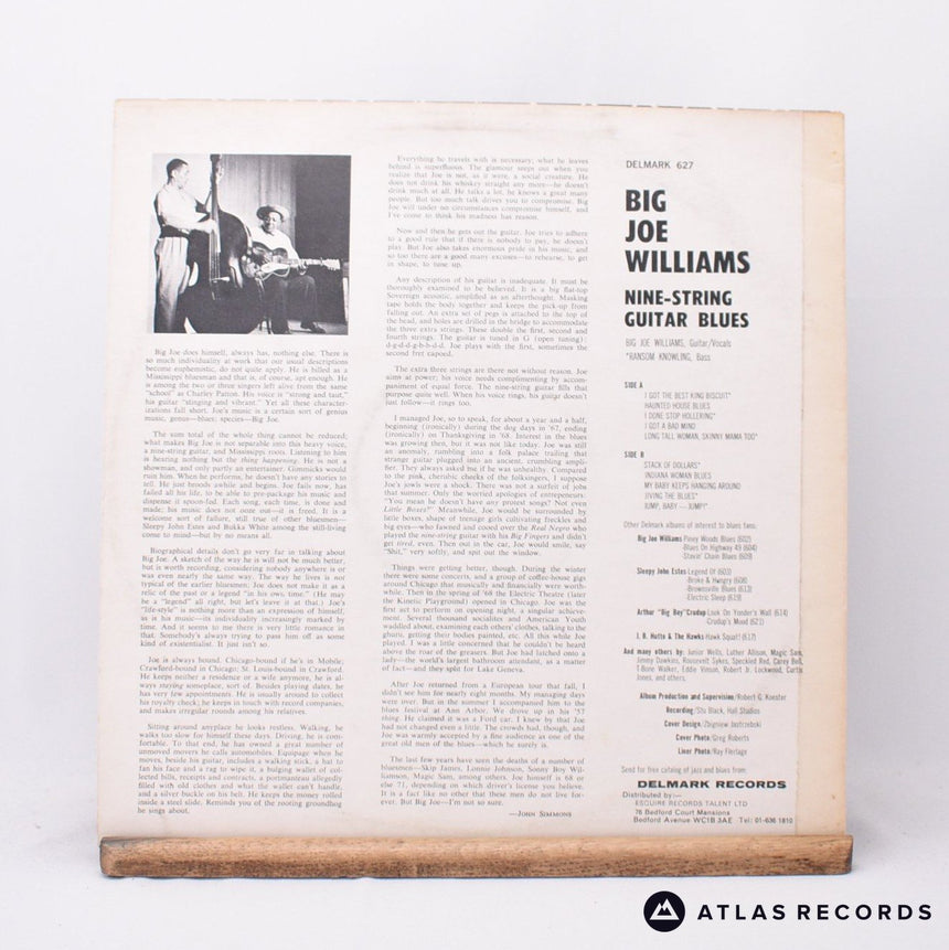 Big Joe Williams - Nine String Guitar Blues - LP Vinyl Record - EX/EX