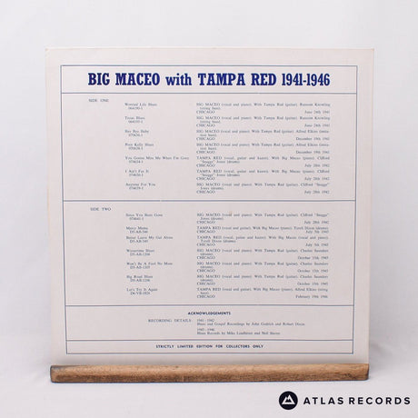 Big Maceo - Big Maceo With Tampa Red In Chicago 1941 - 1946 - LP Vinyl Record