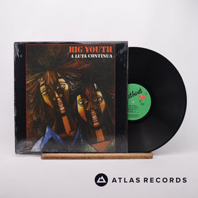 Big Youth A Luta Continua LP Vinyl Record - Front Cover & Record