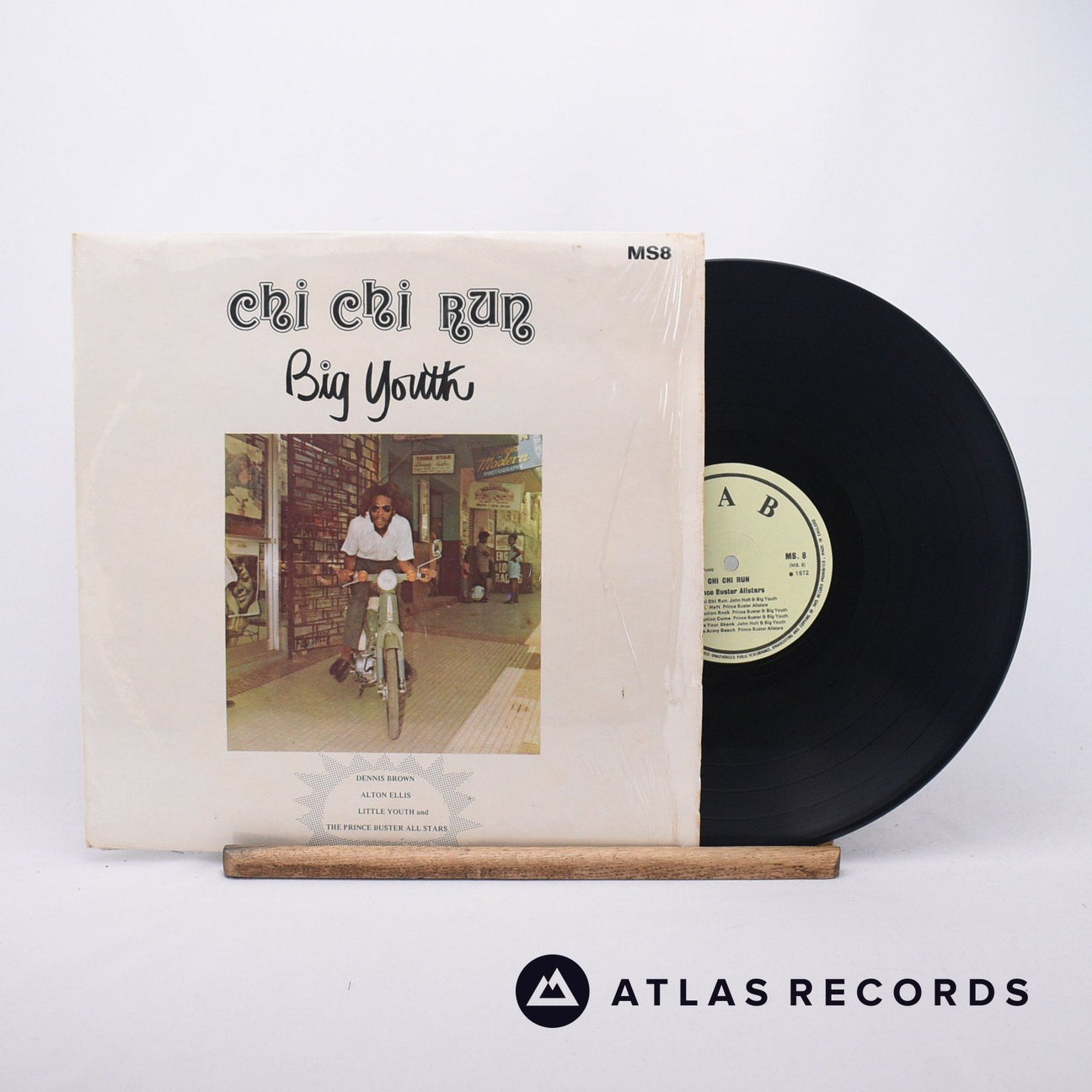 Big Youth Chi Chi Run LP Vinyl Record - Front Cover & Record