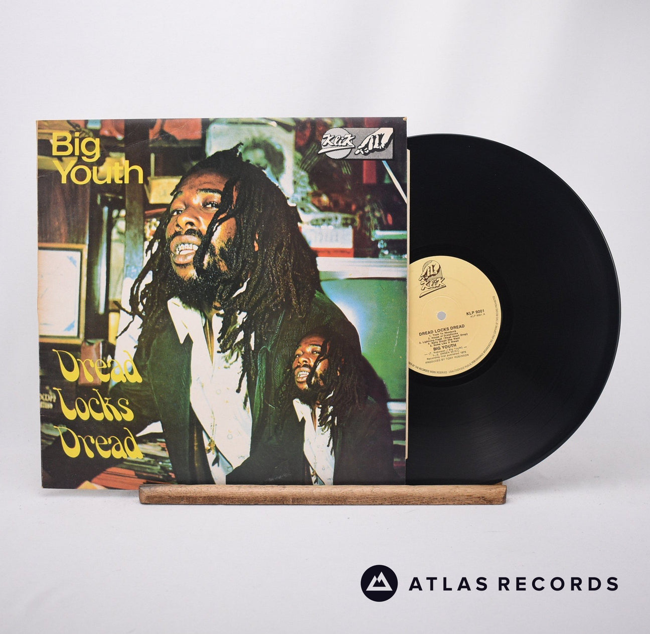 Big Youth Dread Locks Dread LP Vinyl Record - Front Cover & Record