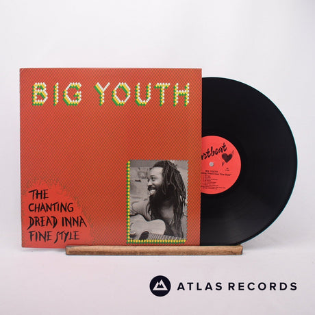 Big Youth The Chanting Dread Inna Fine Style LP Vinyl Record - Front Cover & Record