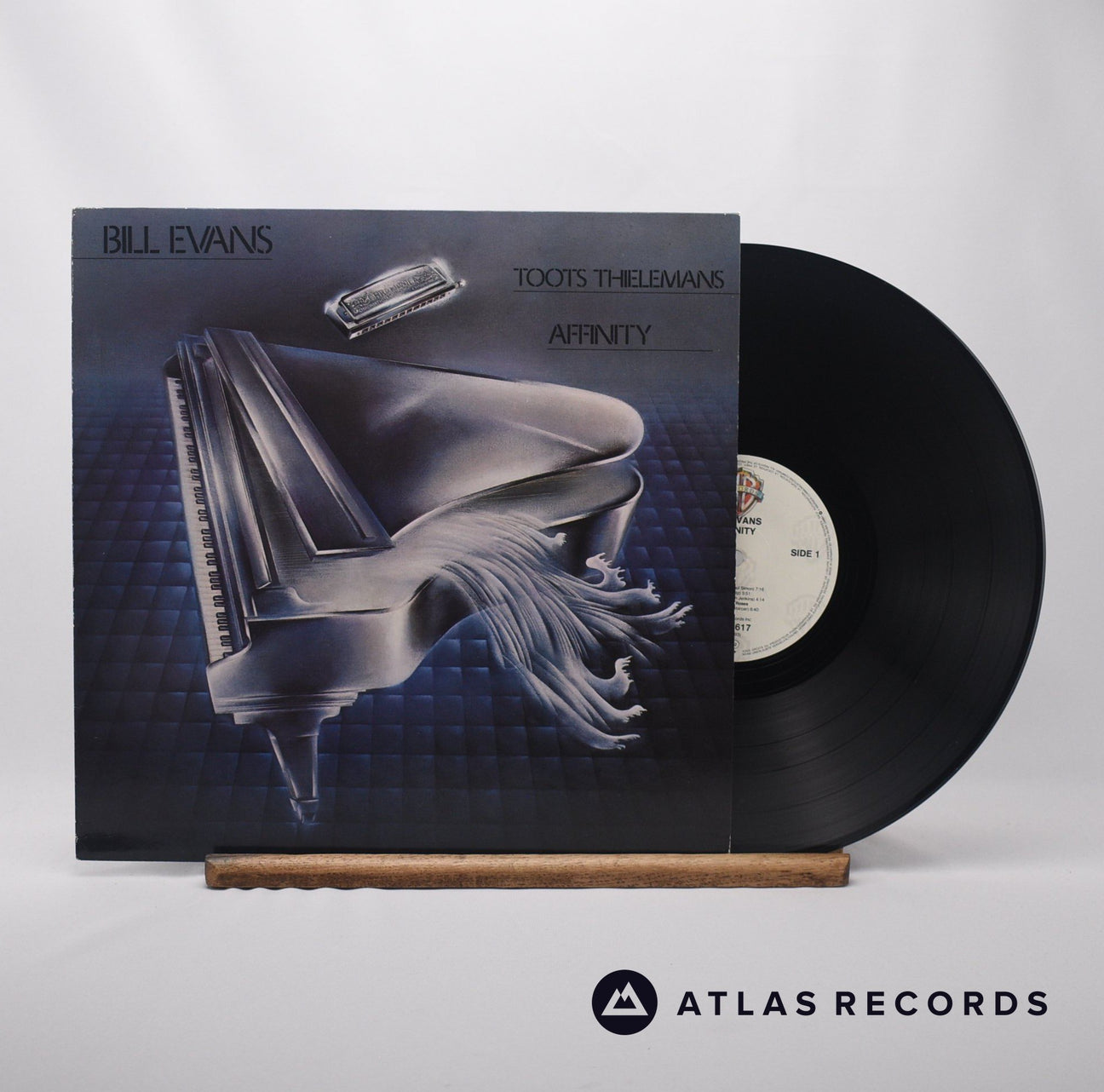 Bill Evans Affinity LP Vinyl Record - Front Cover & Record