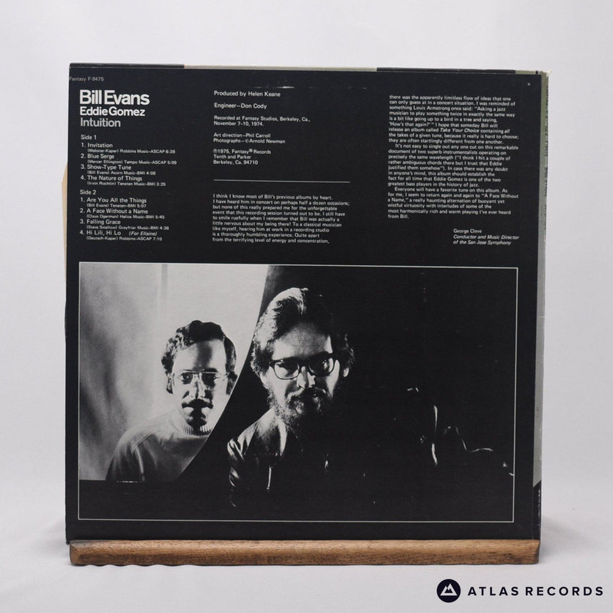 Bill Evans - Intuition - Repress LP Vinyl Record - VG+/EX