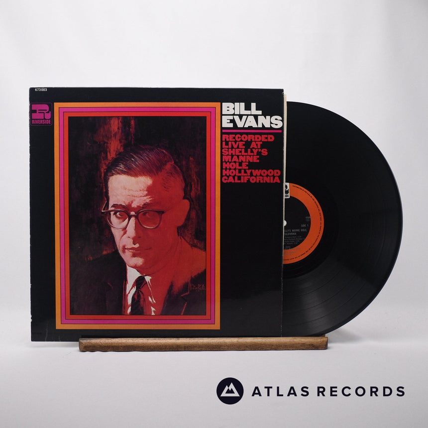 Bill Evans Recorded Live At Shelly's Manne Hole, Hollywood, California LP Vinyl Record - Front Cover & Record