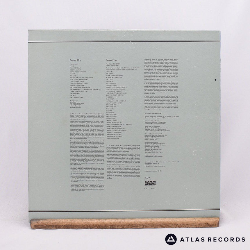 Bill Nelson - Das Kabinet / La Belle Et La Bete - Double LP Vinyl Record - EX/EX