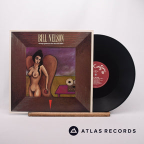 Bill Nelson Savage Gestures For Charms Sake LP Vinyl Record - Front Cover & Record