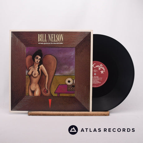 Bill Nelson Savage Gestures For Charms Sake LP Vinyl Record - Front Cover & Record