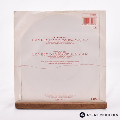 Bill Withers - Lovely Day - 7" Vinyl Record - VG+/VG+