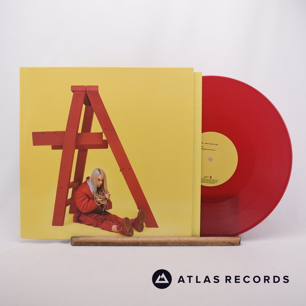 Billie Eilish Dont Smile At Me 12" Vinyl Record - Front Cover & Record