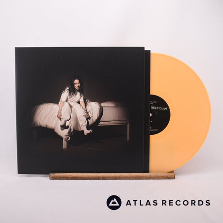 Billie Eilish When We All Fall Asleep, Where Do We Go? LP Vinyl Record - Front Cover & Record