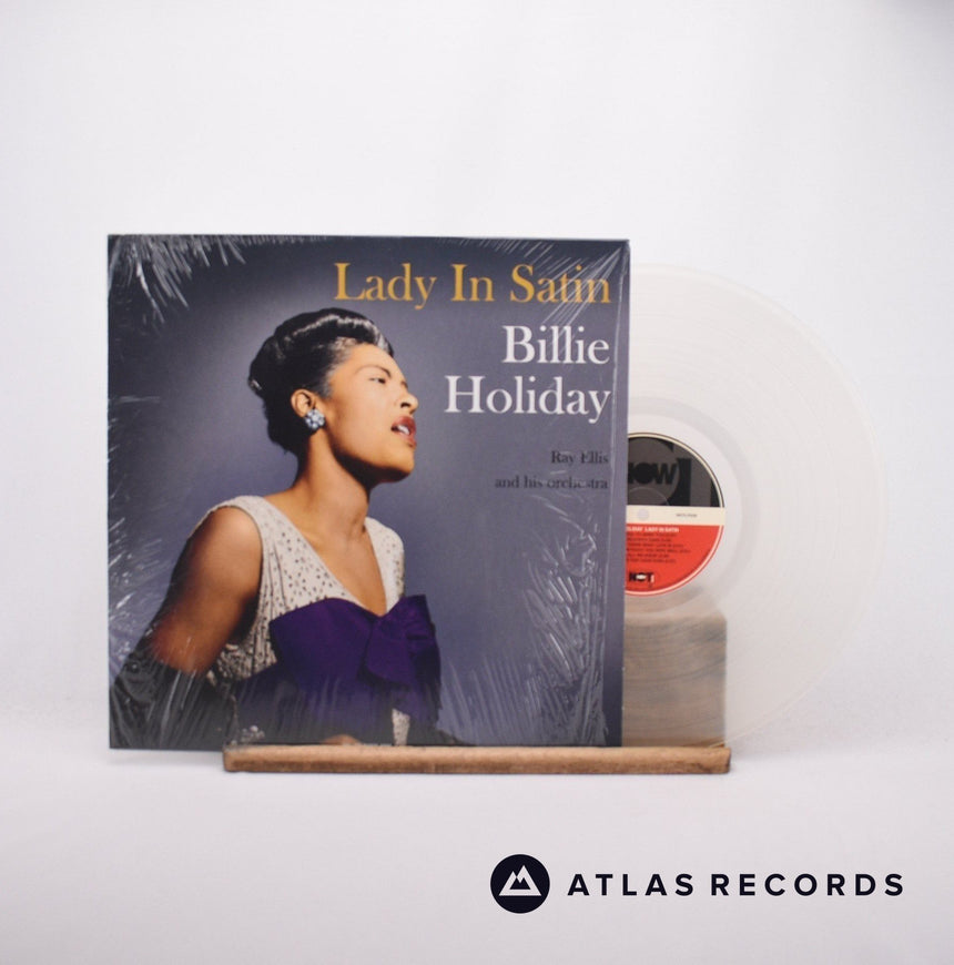 Billie Holiday Lady In Satin LP Vinyl Record - Front Cover & Record