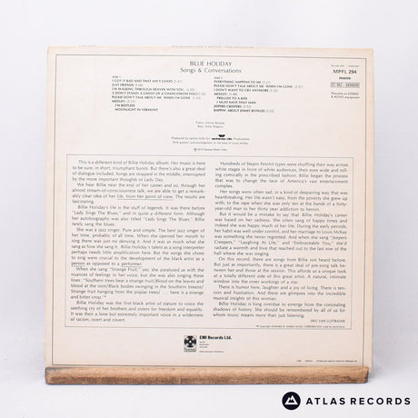 Billie Holiday - Songs & Conversations - LP Vinyl Record - EX/VG+