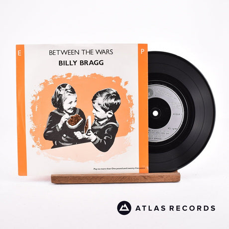 Billy Bragg Between The Wars 7" Vinyl Record - Front Cover & Record