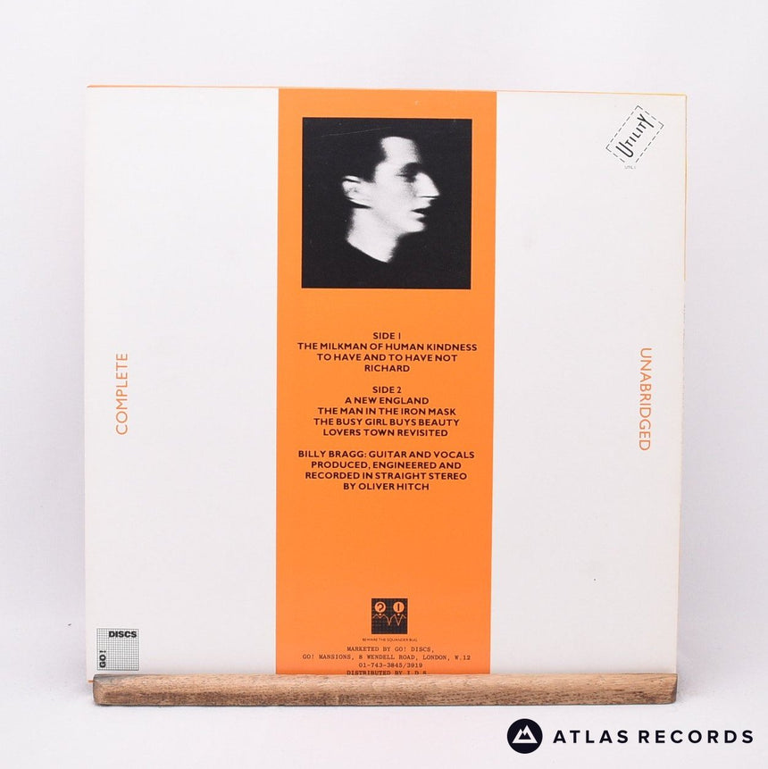 Billy Bragg - Life's A Riot With Spy Vs Spy - Reissue 12" Vinyl Record - EX/EX