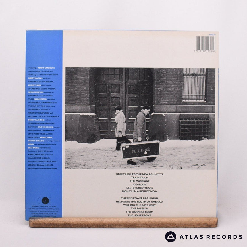 Billy Bragg - Talking With The Taxman About Poetry - LP Vinyl Record - EX/EX