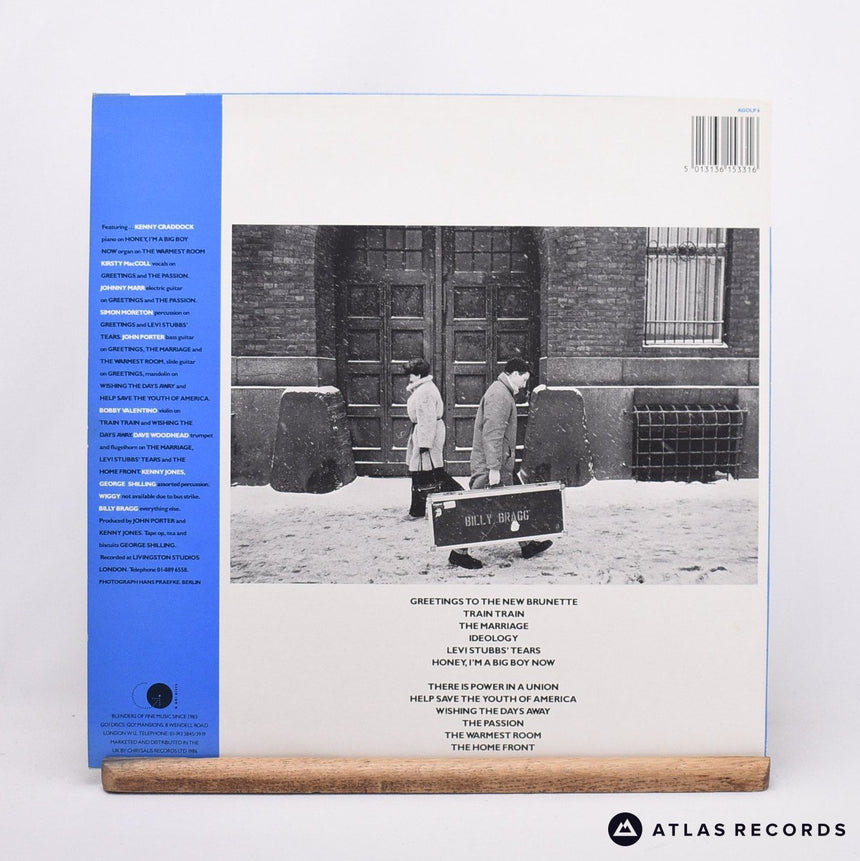 Billy Bragg - Talking With The Taxman About Poetry - LP Vinyl Record - EX/EX