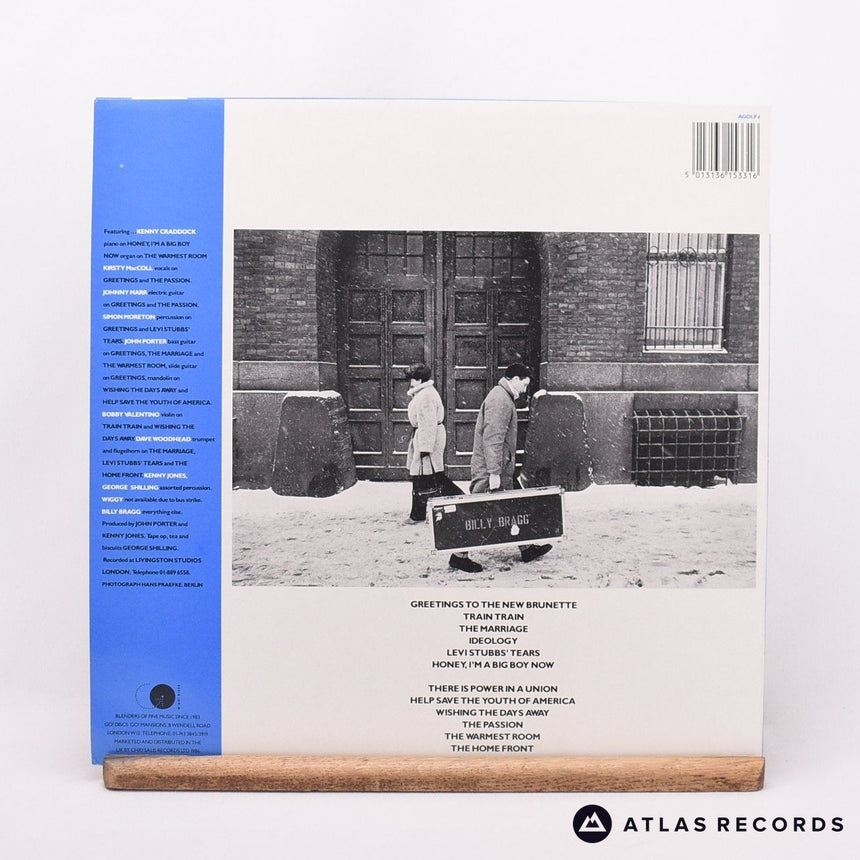 Billy Bragg - Talking With The Taxman About Poetry - LP Vinyl Record - EX/EX