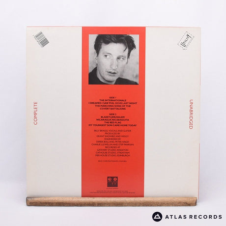 Billy Bragg The Internationale LP Vinyl Record - Front Cover & Record