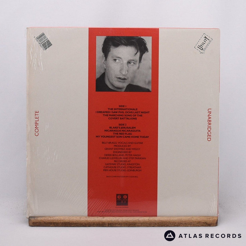 Billy Bragg - The Internationale - Insert +A +B LP Vinyl Record - EX/EX