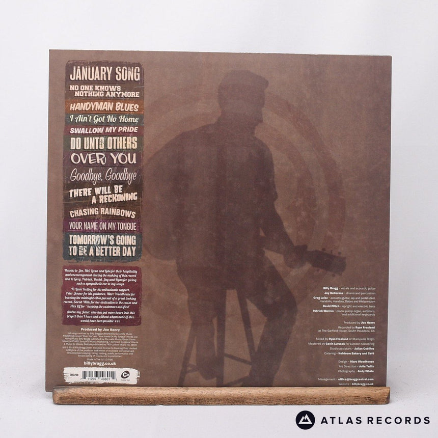 Billy Bragg - Tooth & Nail - 180G Limited Edition LP Vinyl Record - NM/EX