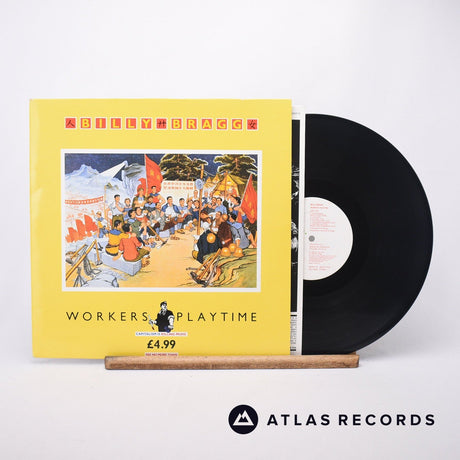 Billy Bragg Workers Playtime LP Vinyl Record - Front Cover & Record