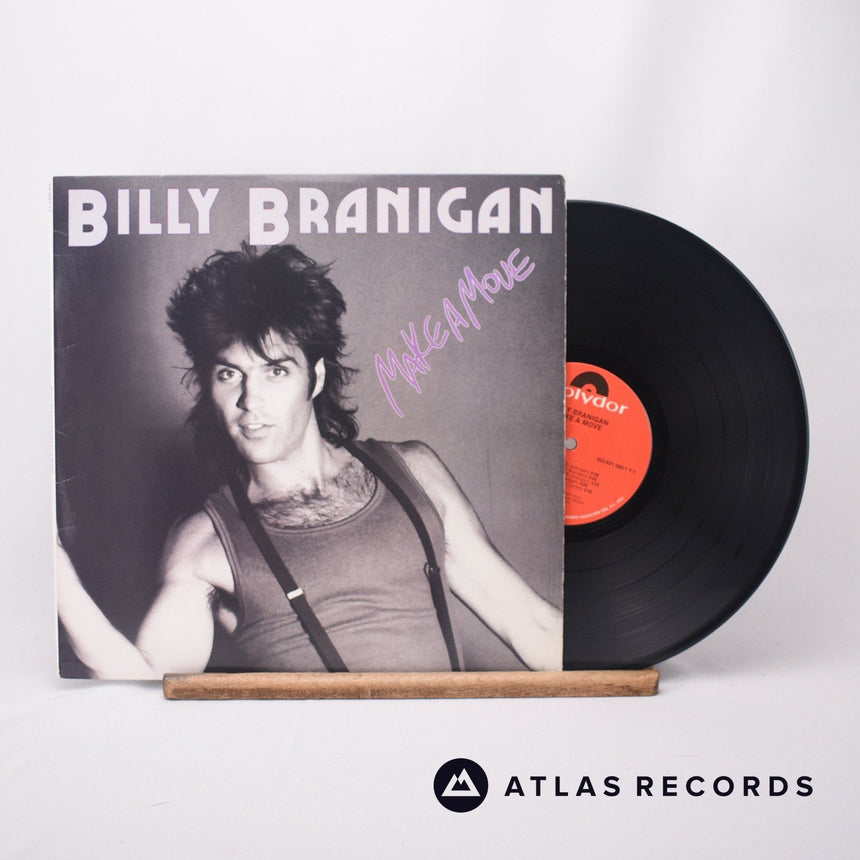 Billy Branigan Make A Move LP Vinyl Record - Front Cover & Record