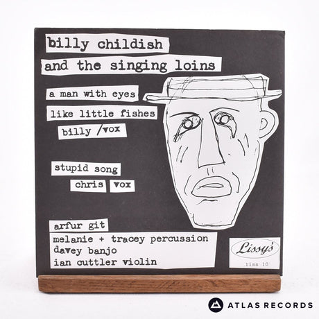 Billy Childish - A Man With Eyes Like Fishes - Insert 7" Vinyl Record - EX/EX