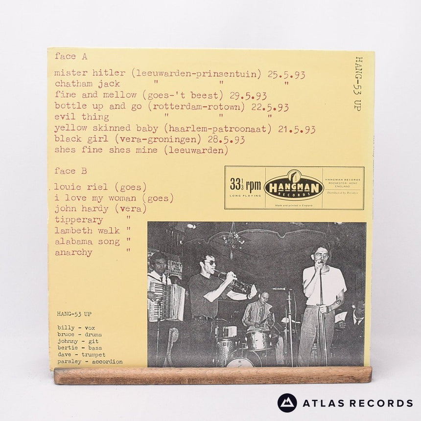 Billy Childish And The Blackhands - Live In The Netherlands - LP Vinyl Record