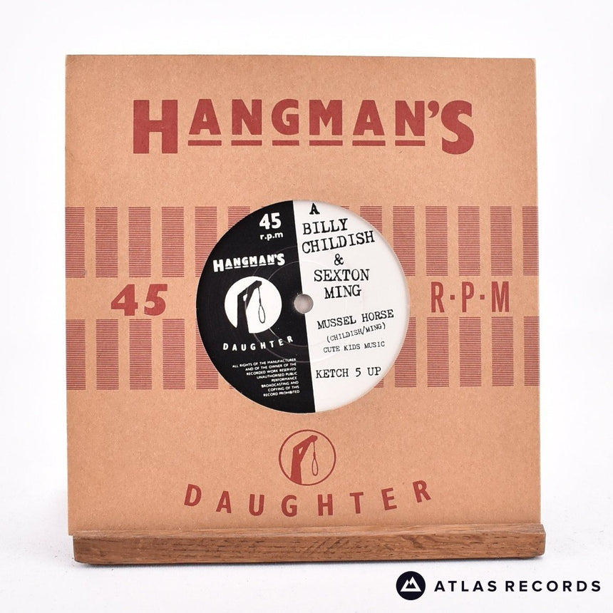 Billy Childish & Sexton Ming Mussel Horse 7" Vinyl Record - Front Cover & Record