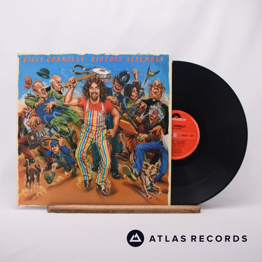 Billy Connolly Riotous Assembly LP Vinyl Record - Front Cover & Record