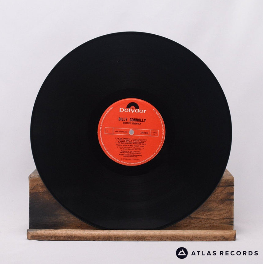 Billy Connolly - Riotous Assembly - Insert LP Vinyl Record - EX/EX