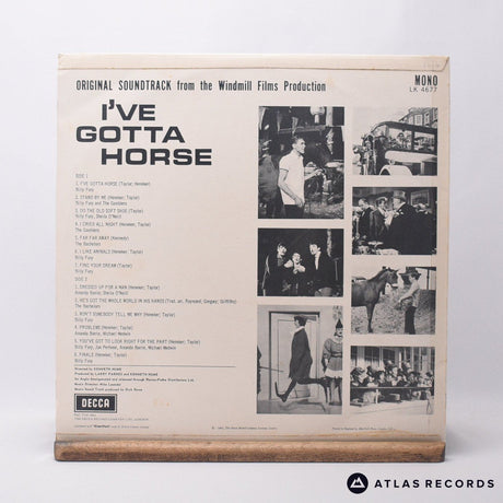 Billy Fury - I've Gotta Horse - Mono -1 -1 LP Vinyl Record - VG+/EX