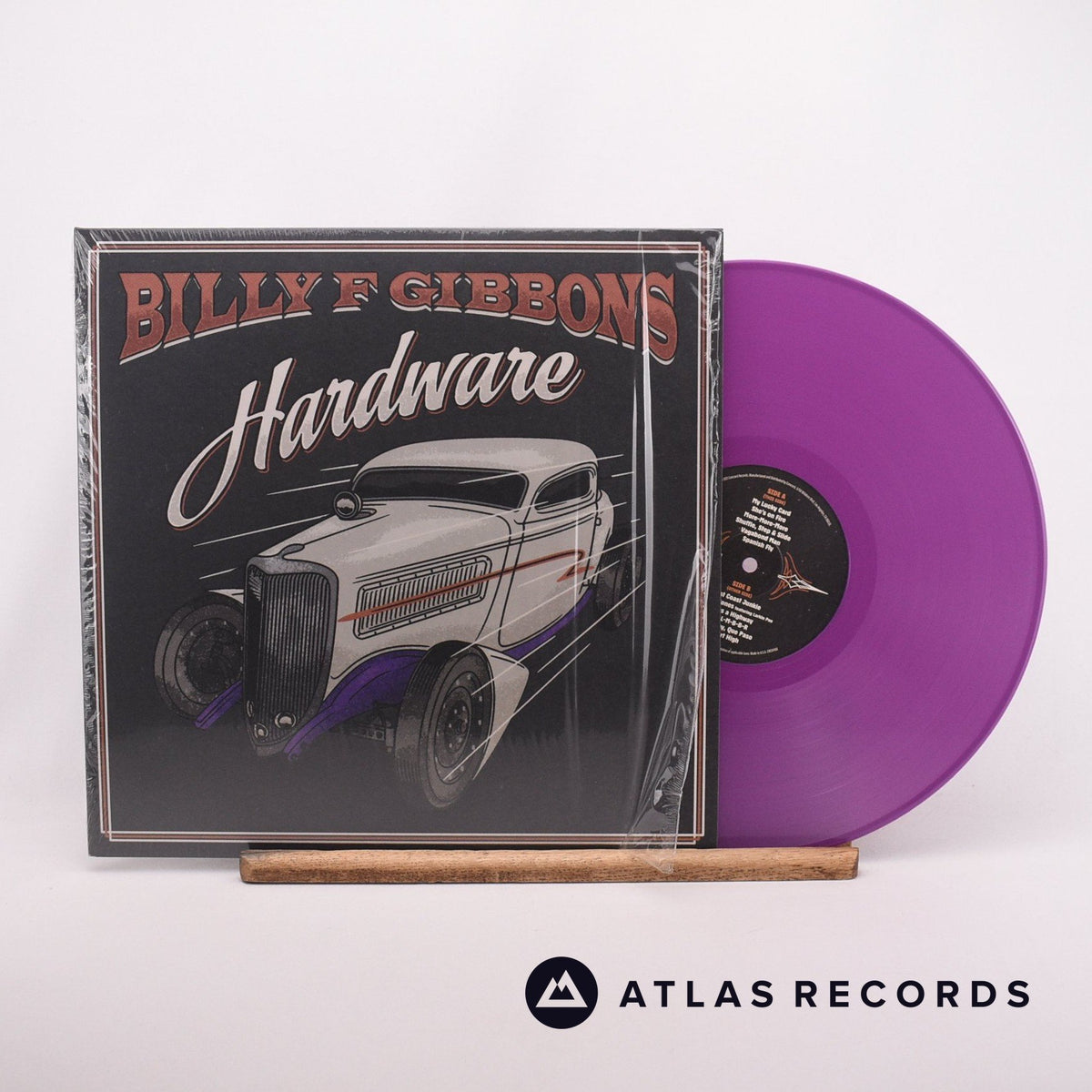 Billy Gibbons Hardware LP Vinyl Record - Front Cover & Record