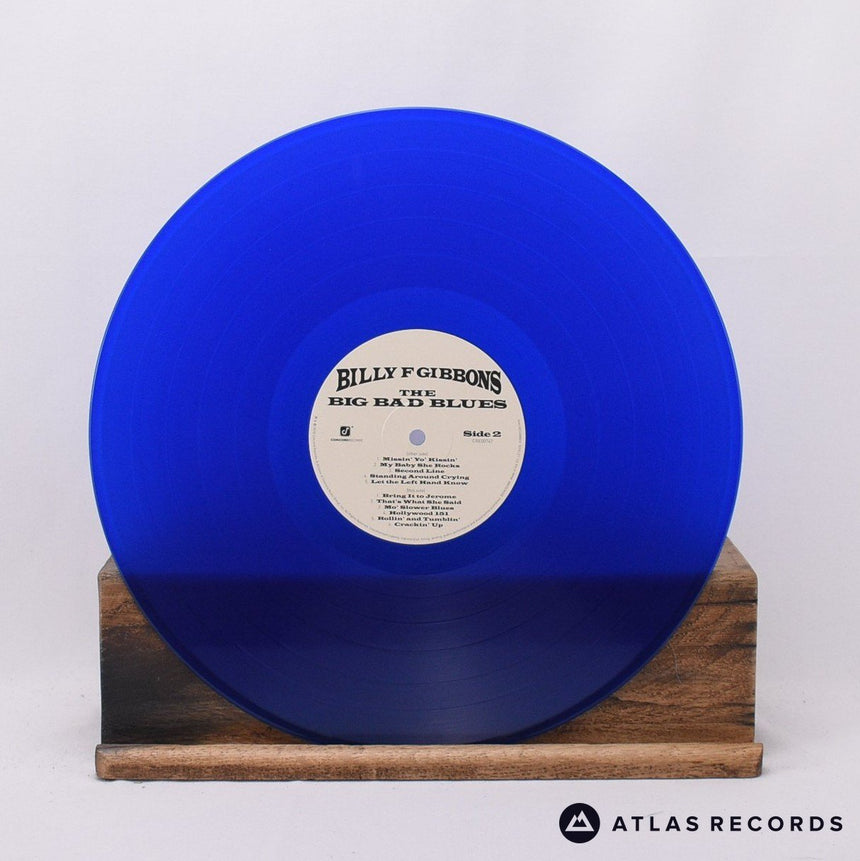 Billy Gibbons - The Big Bad Blues - Blue Translucent LP Vinyl Record - NM/NM