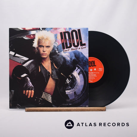 Billy Idol Don't Need A Gun 12" Vinyl Record - Front Cover & Record