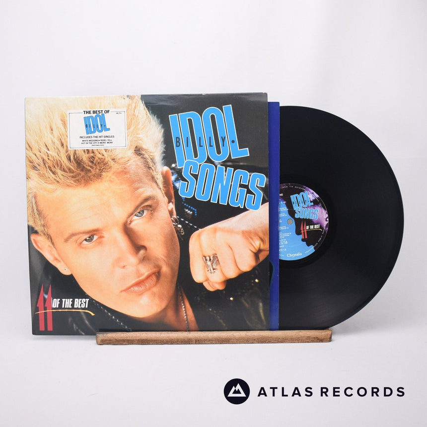 Billy Idol Idol Songs - 11 Of The Best LP Vinyl Record - Front Cover & Record