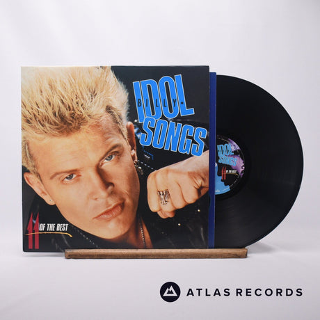 Billy Idol Idol Songs - 11 Of The Best LP Vinyl Record - Front Cover & Record