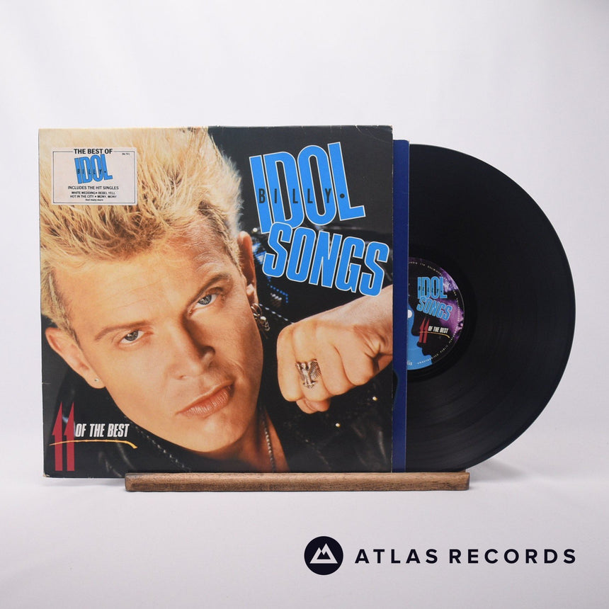 Billy Idol Idol Songs - 11 Of The Best LP Vinyl Record - Front Cover & Record