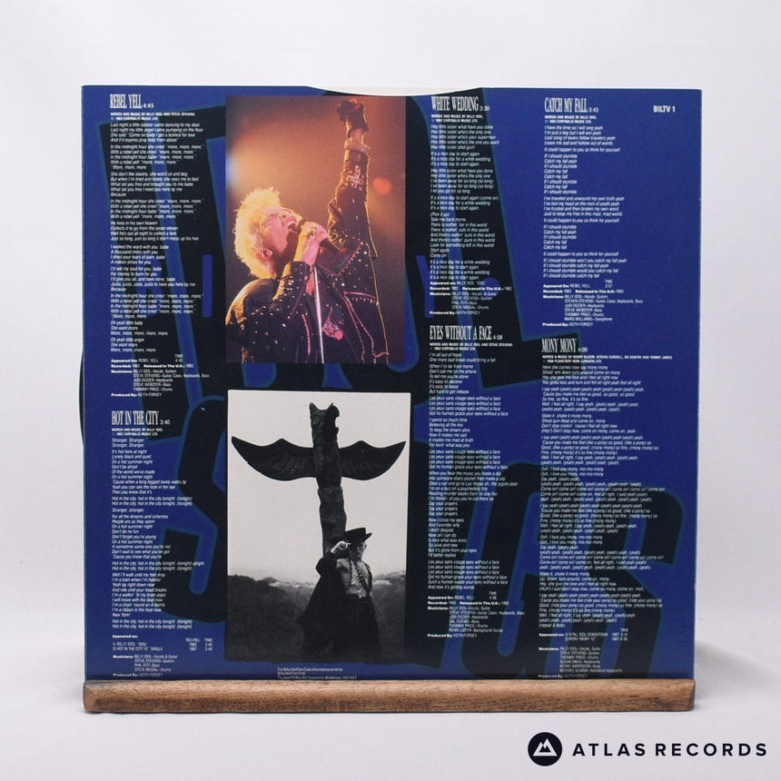 Billy Idol - Idol Songs - 11 Of The Best - LP Vinyl Record - EX/EX