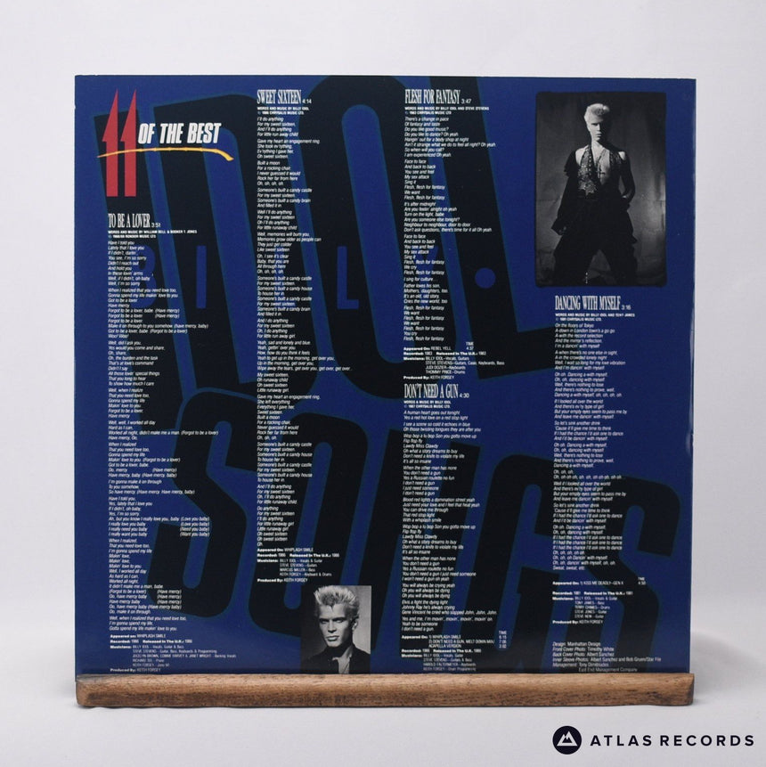 Billy Idol - Idol Songs - 11 Of The Best - LP Vinyl Record - EX/EX