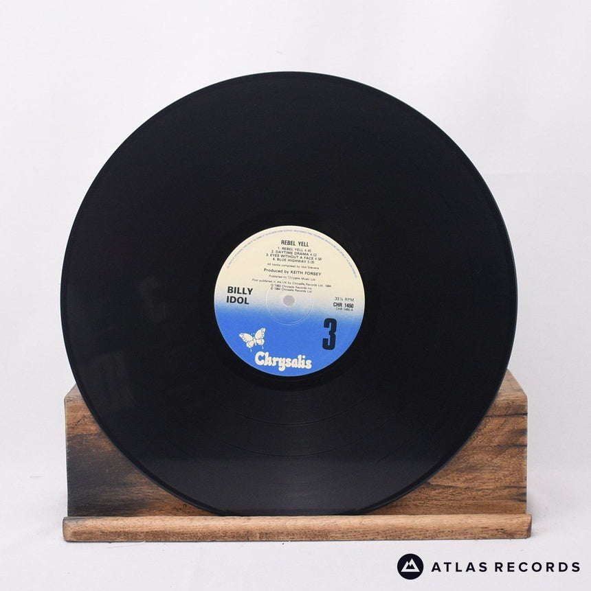 Billy Idol - Rebel Yell - LP Vinyl Record - VG+/VG+