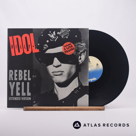 Billy Idol Rebel Yell 12" Vinyl Record - Front Cover & Record