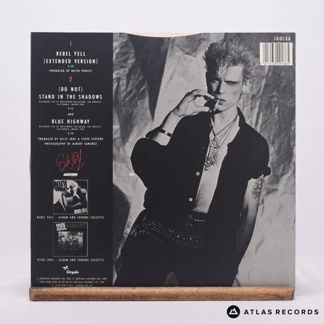 Billy Idol - Rebel Yell (Extended Version) - 12" Vinyl Record - EX/EX