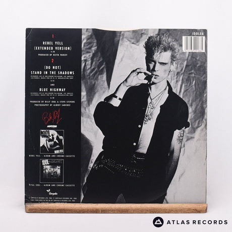 Billy Idol - Rebel Yell (Extended Version) - 12" Vinyl Record - EX/EX